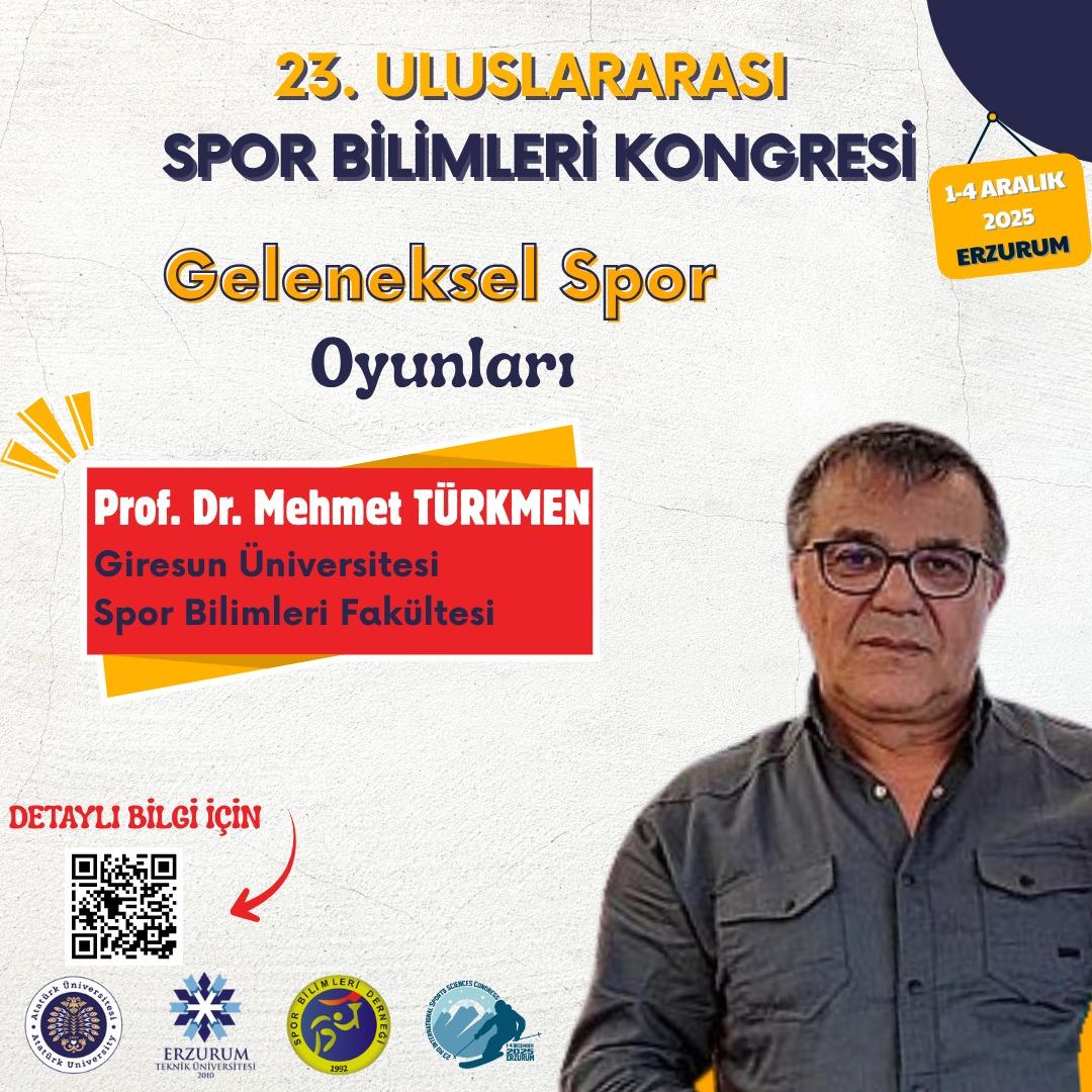 Prof. Dr. Mehmet Türkmen - Geleneksel Spor Oyunları